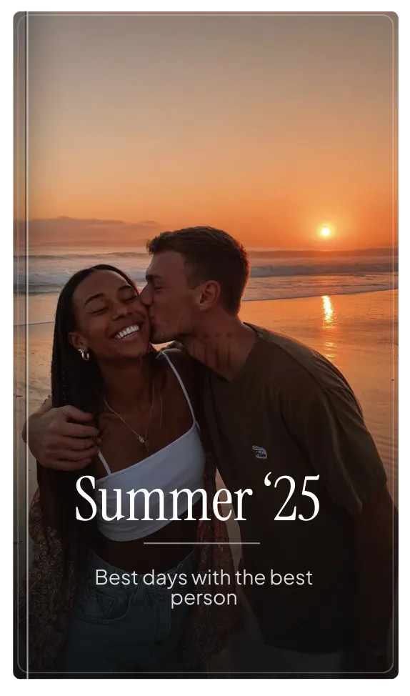 TripMemo TripBook creation animation