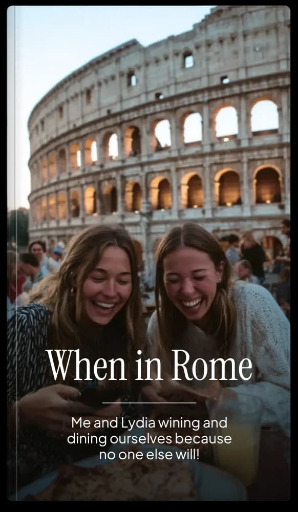 When in Rome Book