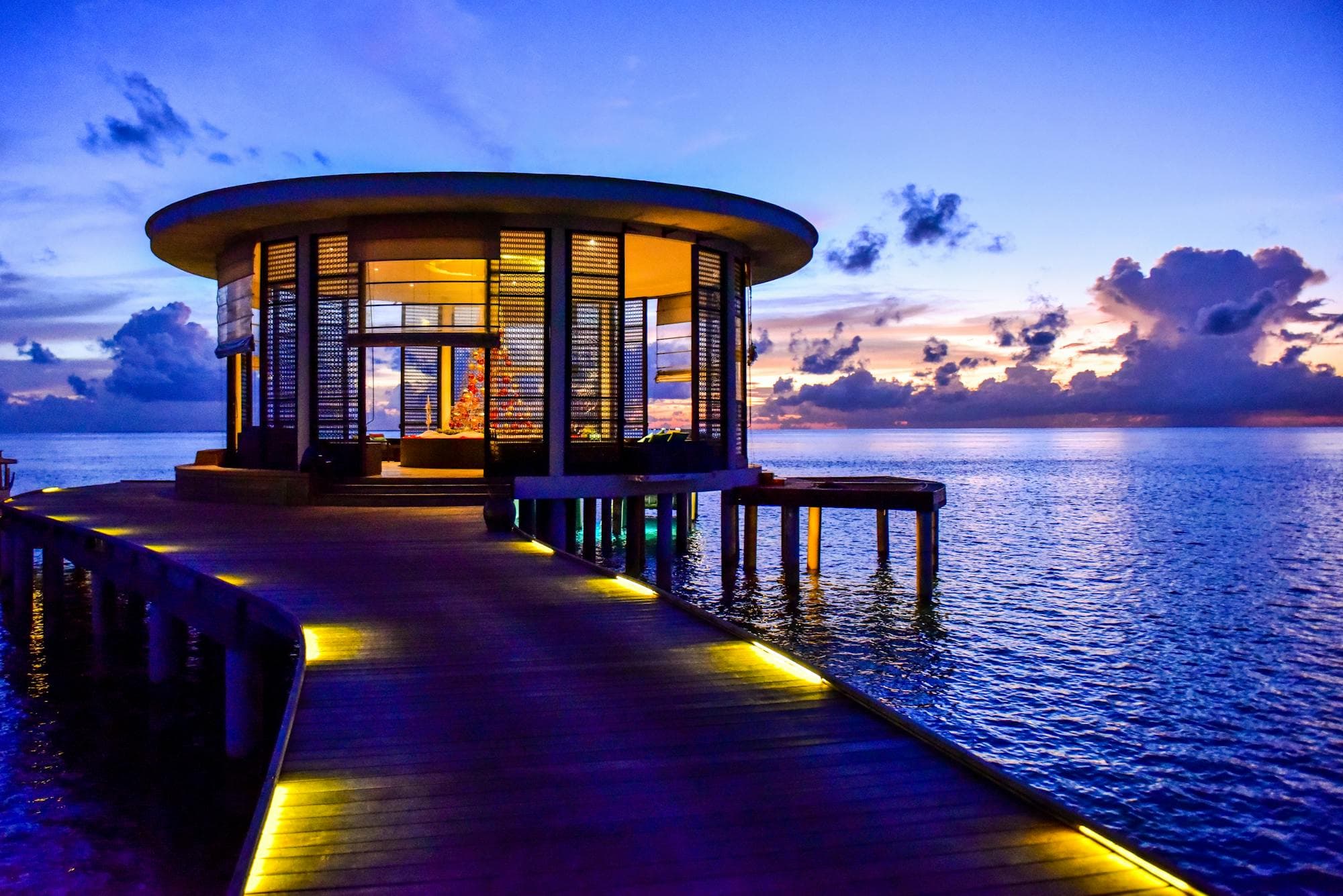Maldives lagoon