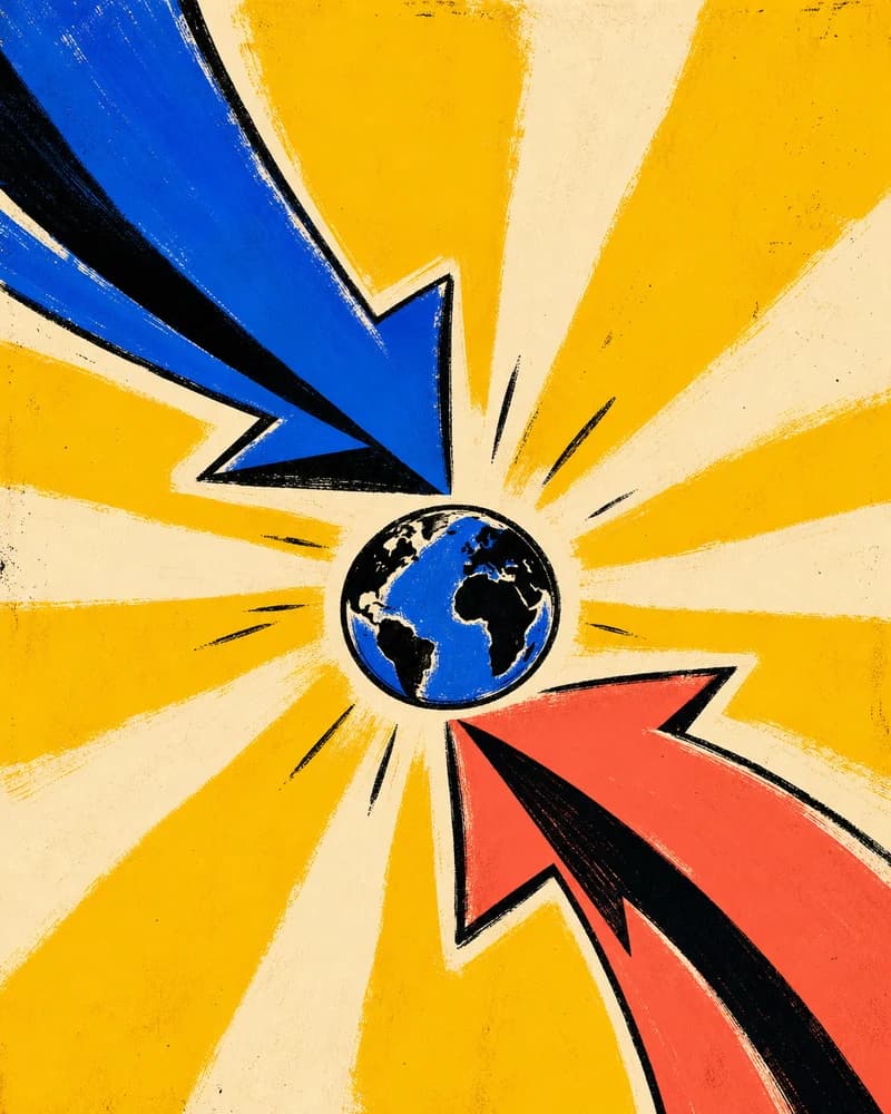 Geography Duels: Race a friend on maps and flags