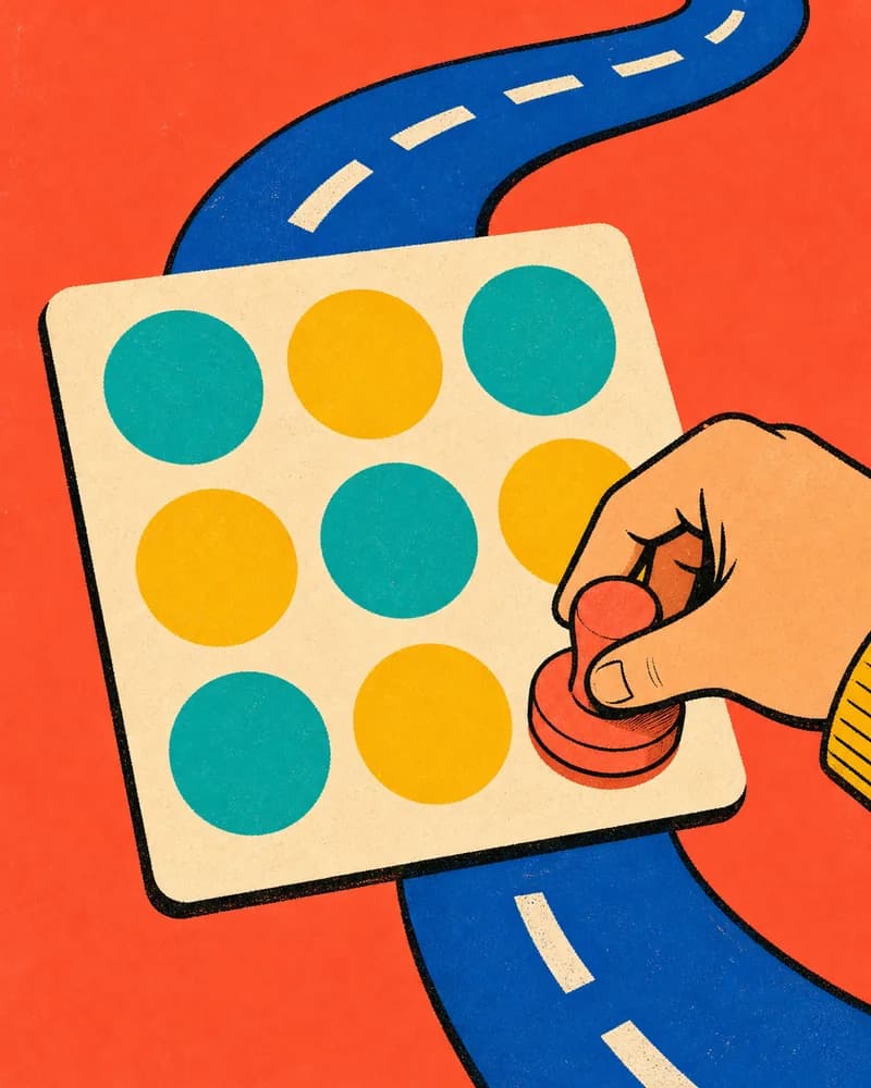 Road Trip Bingo: Spot five roadside sights in a row