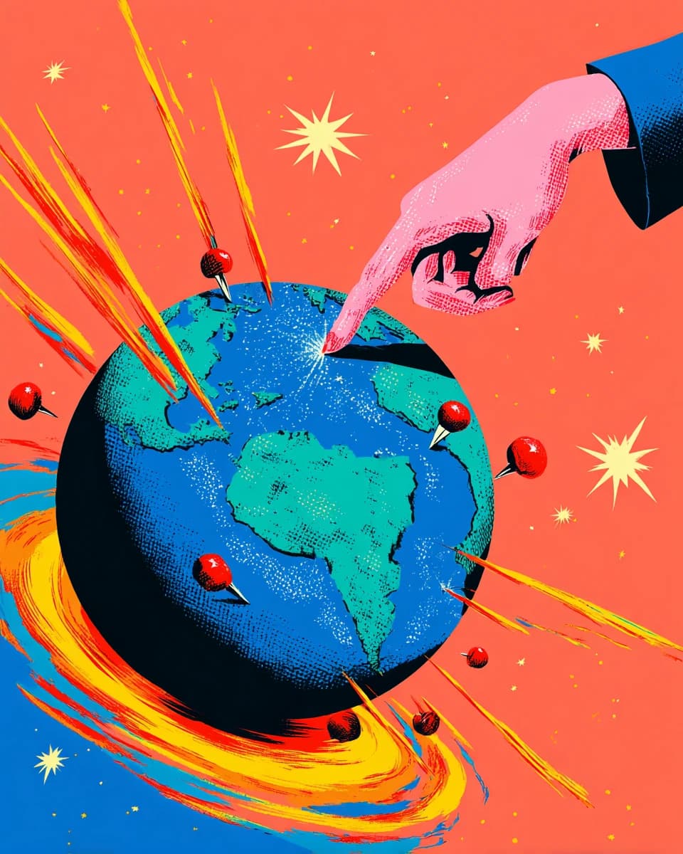 Spin the Globe: Discover a random destination
