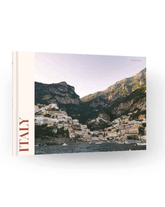 Italy Editorial photo book, layflat