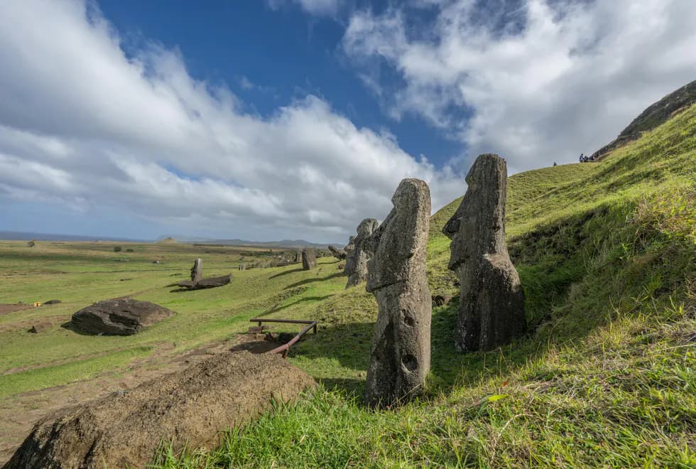 Easter Island, Chile — rare find travel destination on the spin the globe random country picker