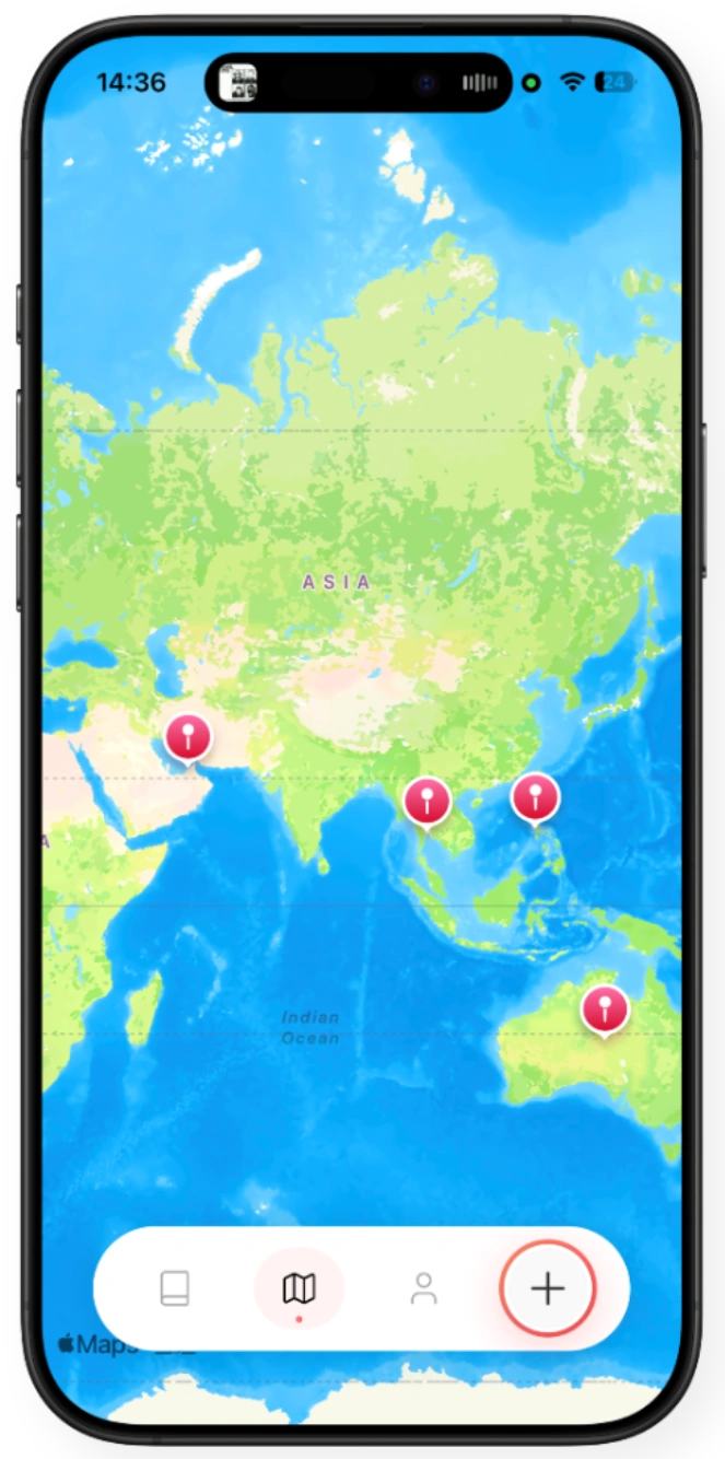 TripMemo Rail Map Tracker